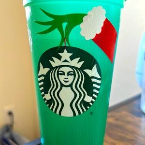 Starbucks Christmas handmade hot cup